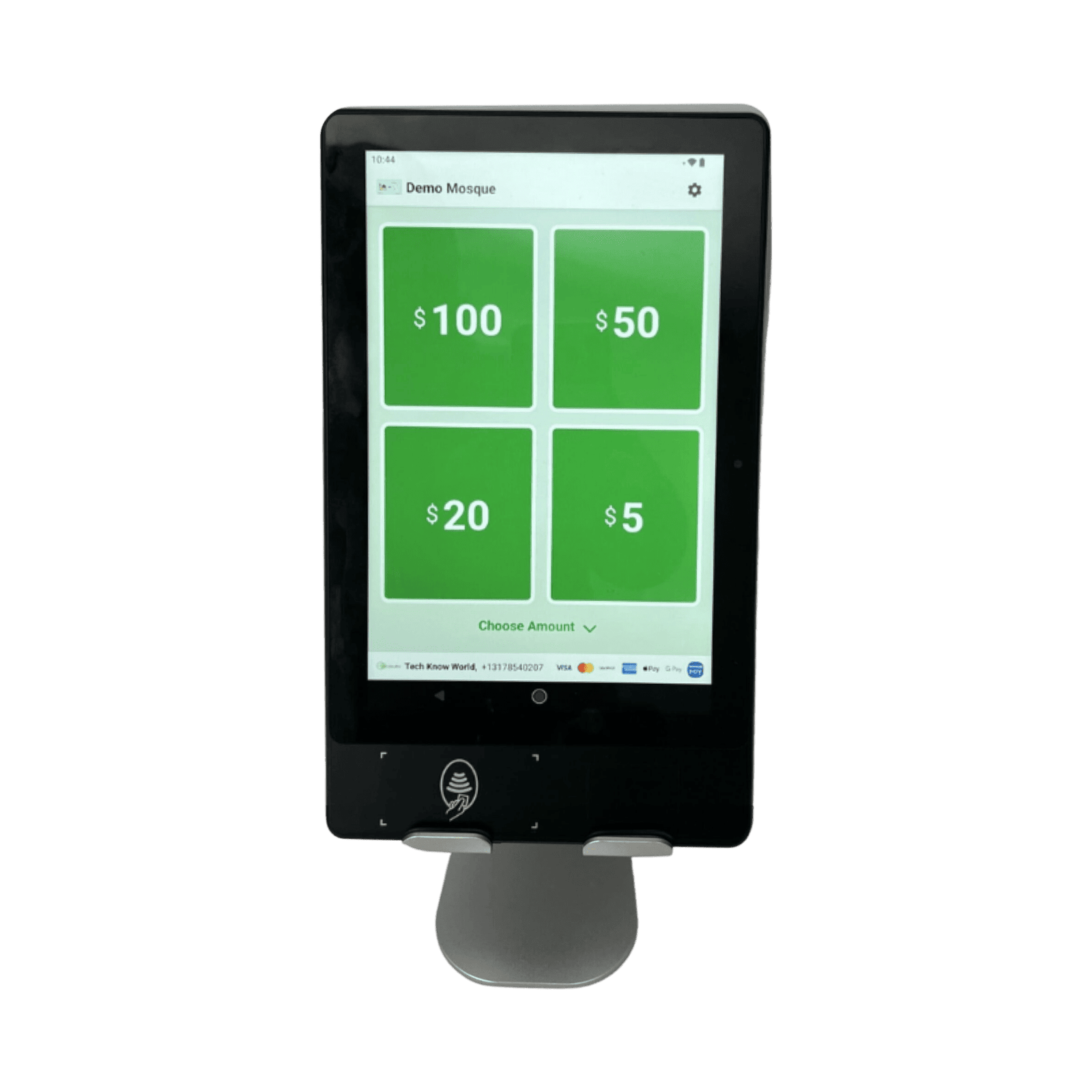 TAP AND GIVE Kiosk